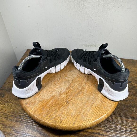 Nike Free Metcon 5 Black White Shoes Sneakers Women's Size 8 DV3950-001 - Picture 5 of 8